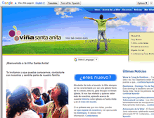 Tablet Screenshot of lavinasanita.com